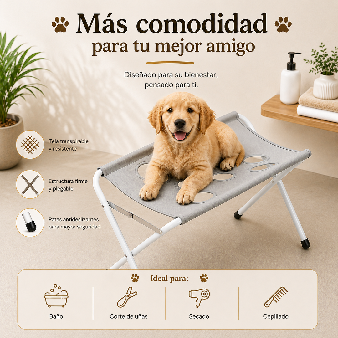 Soporte Baño para Mascotas